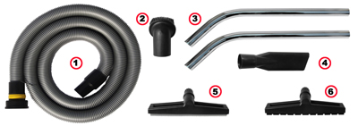 克萊森B3-78L工業(yè)用大吸力吸塵器標(biāo)準(zhǔn)配件